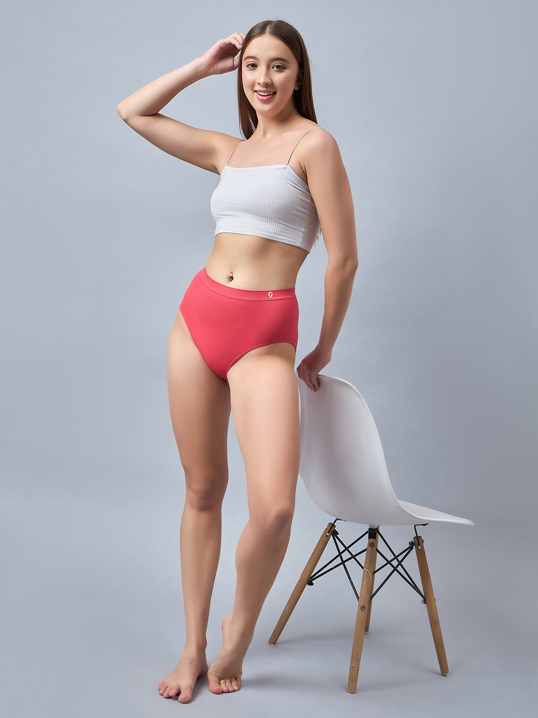 Women Solid Seamless Hipster Brief - Pack of 2