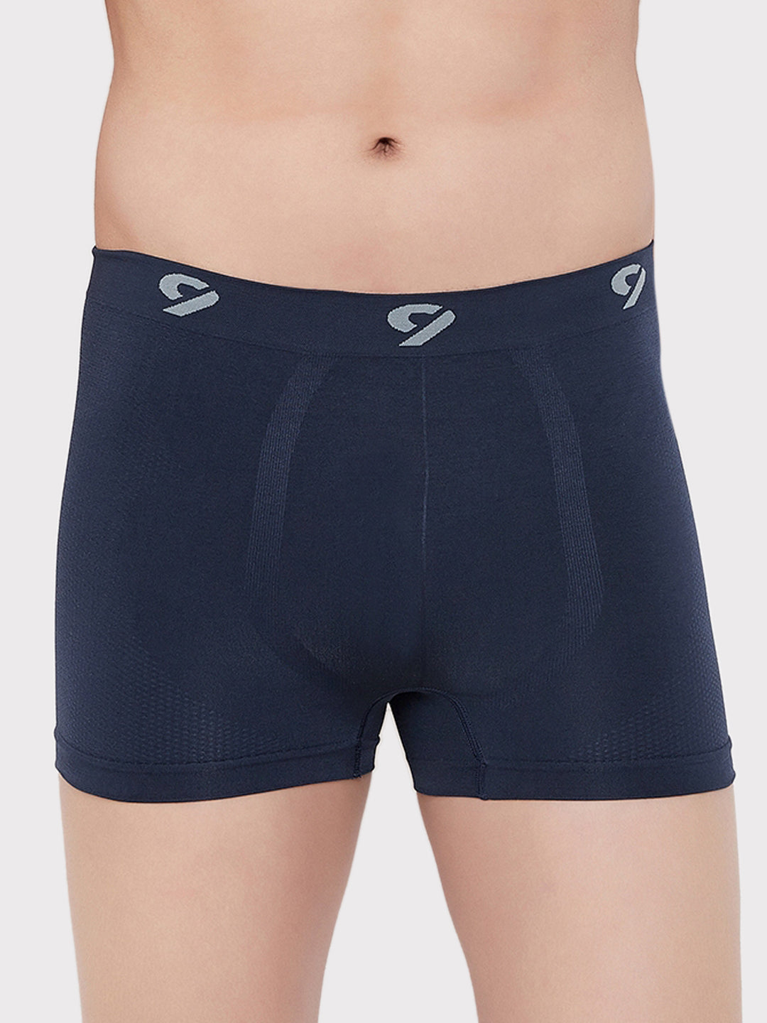 Buy C9 Airwear Seamless Trunk/Boxer For Men Navy