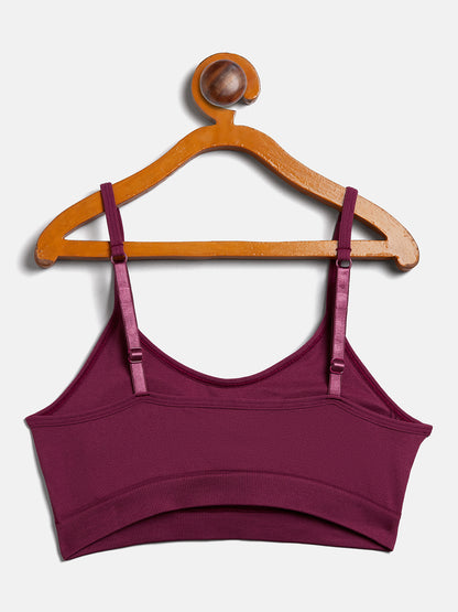 Full Coverage Wire-Free Sports Bra For Teenage Girls