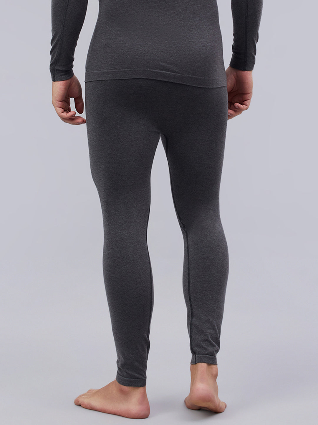 Seamless Heatmax Mens Under Pant - Charcoal