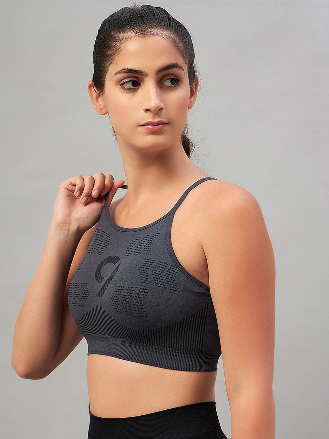 Seamless Low Impact Sports Bra with removable pads