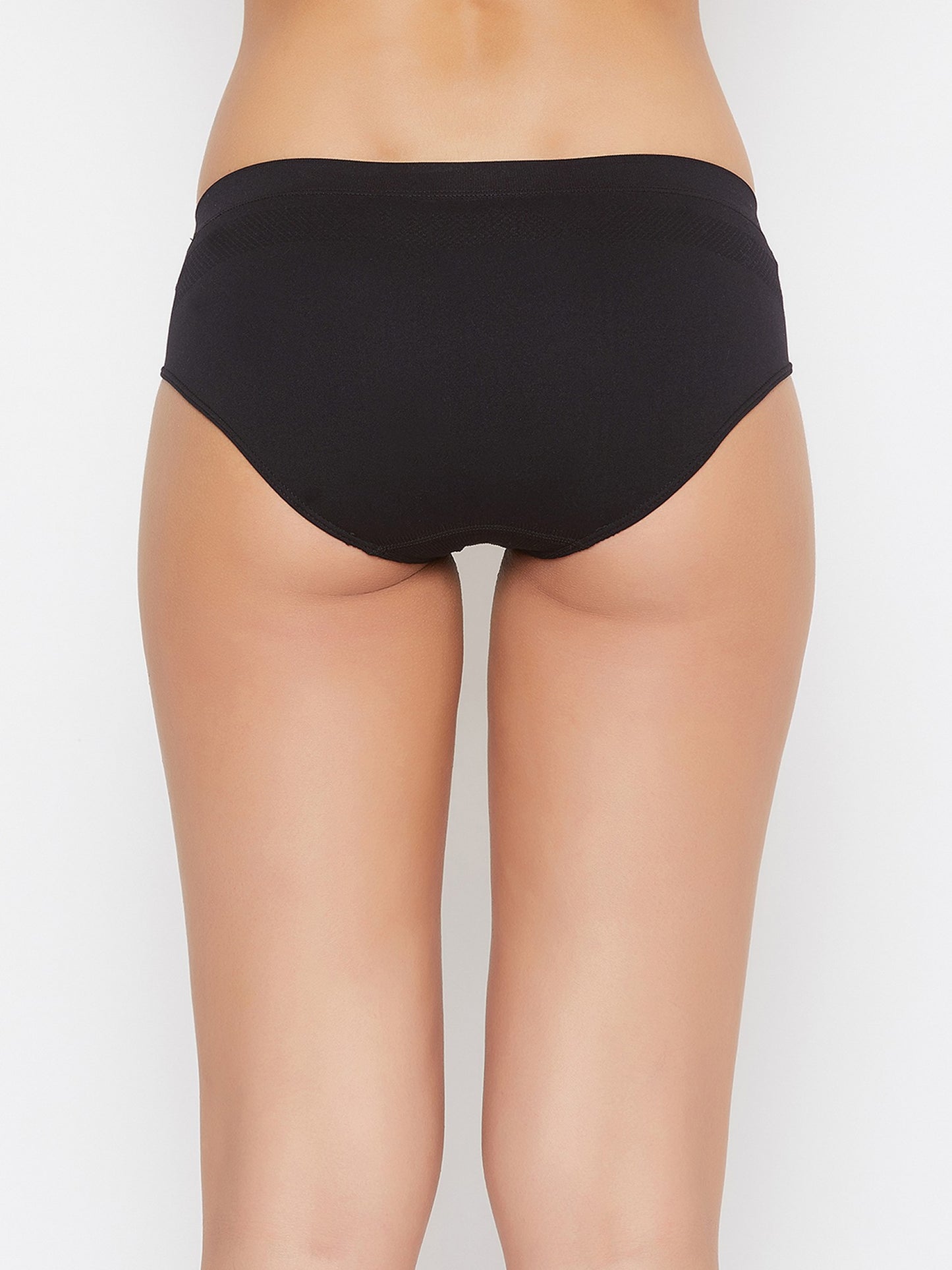 Seamless Multi-Colour Solid Pack Of 6 Briefs For Women