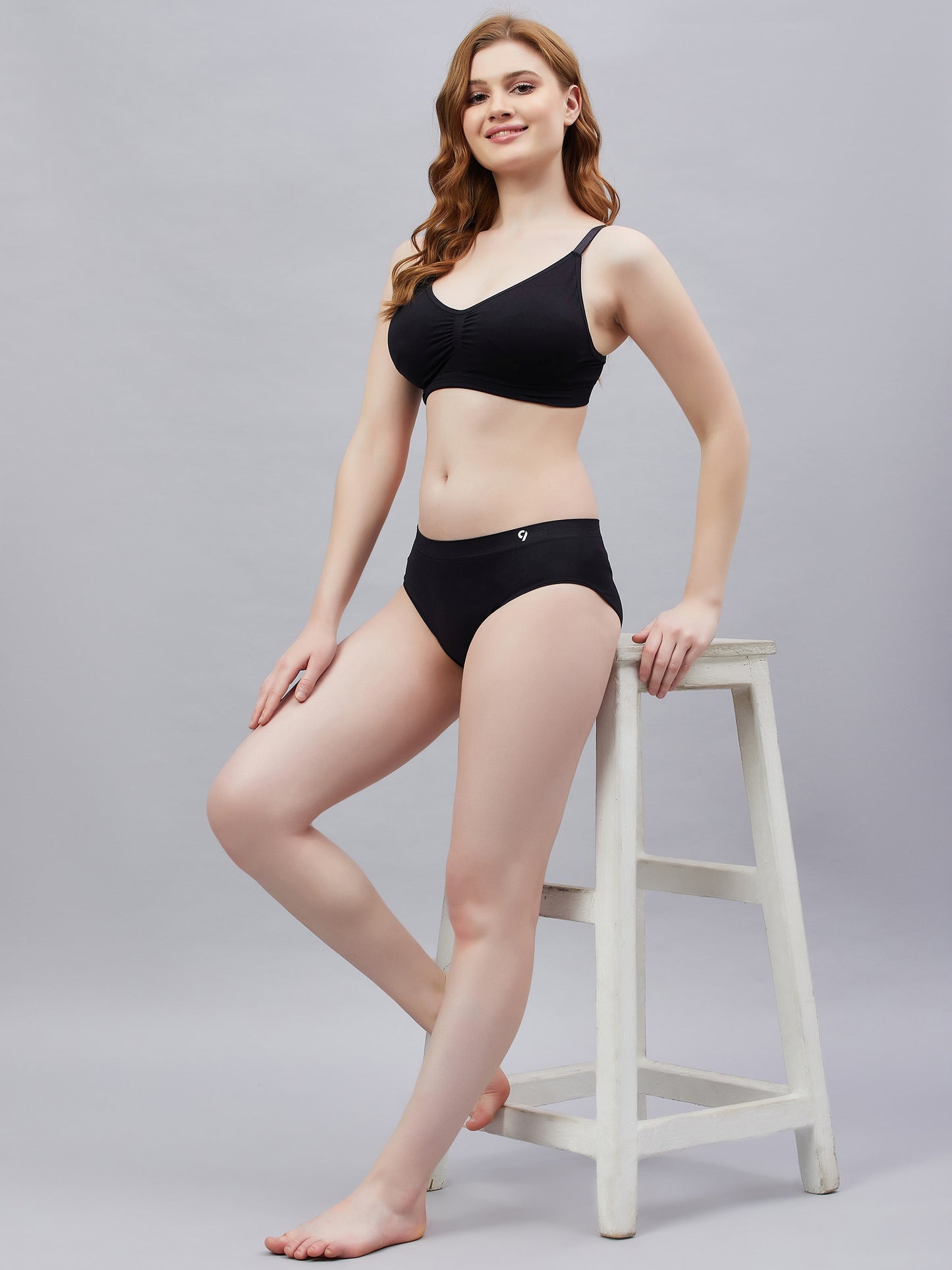 Women's Seamless Solid Basic Underwear Panty