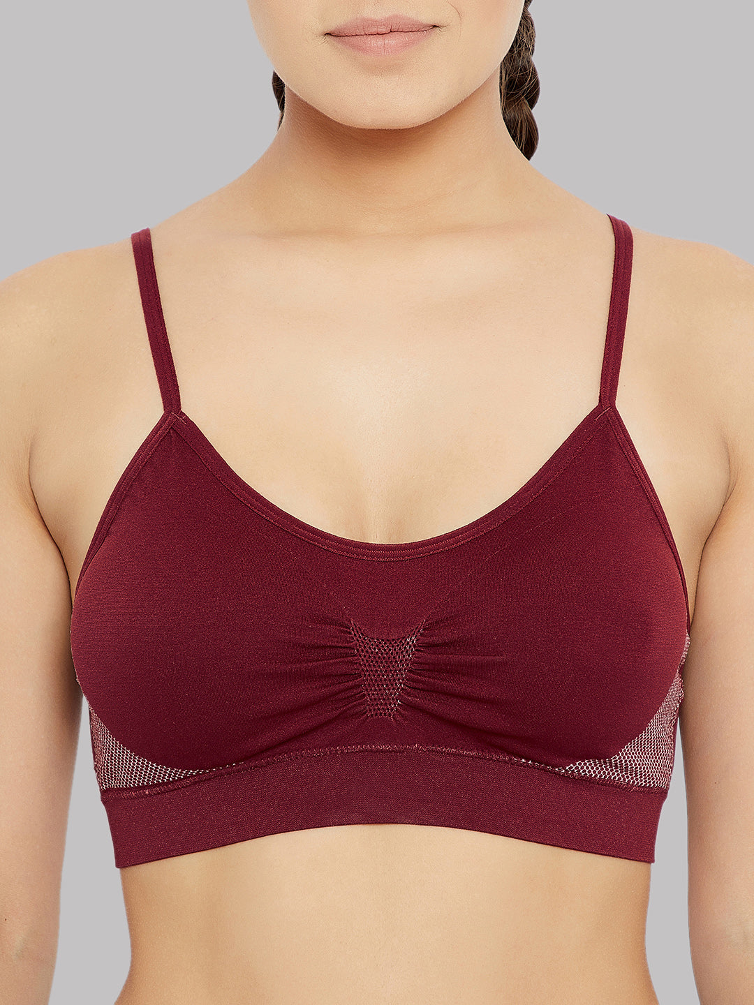 Seamless Wire free with Removable pads Medium coverage Basic Bra