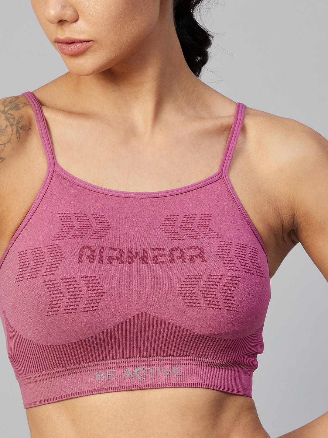 Seamless Women Regular Back Sports Bra