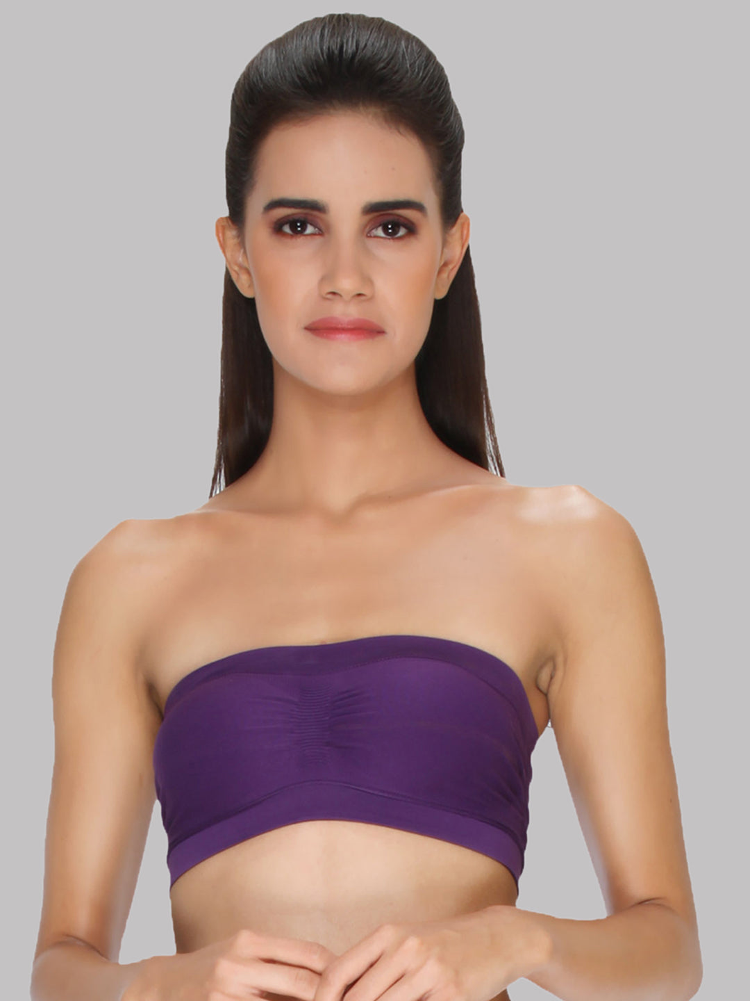 Seamless Wire free Non padded Full coverage Tube Bra