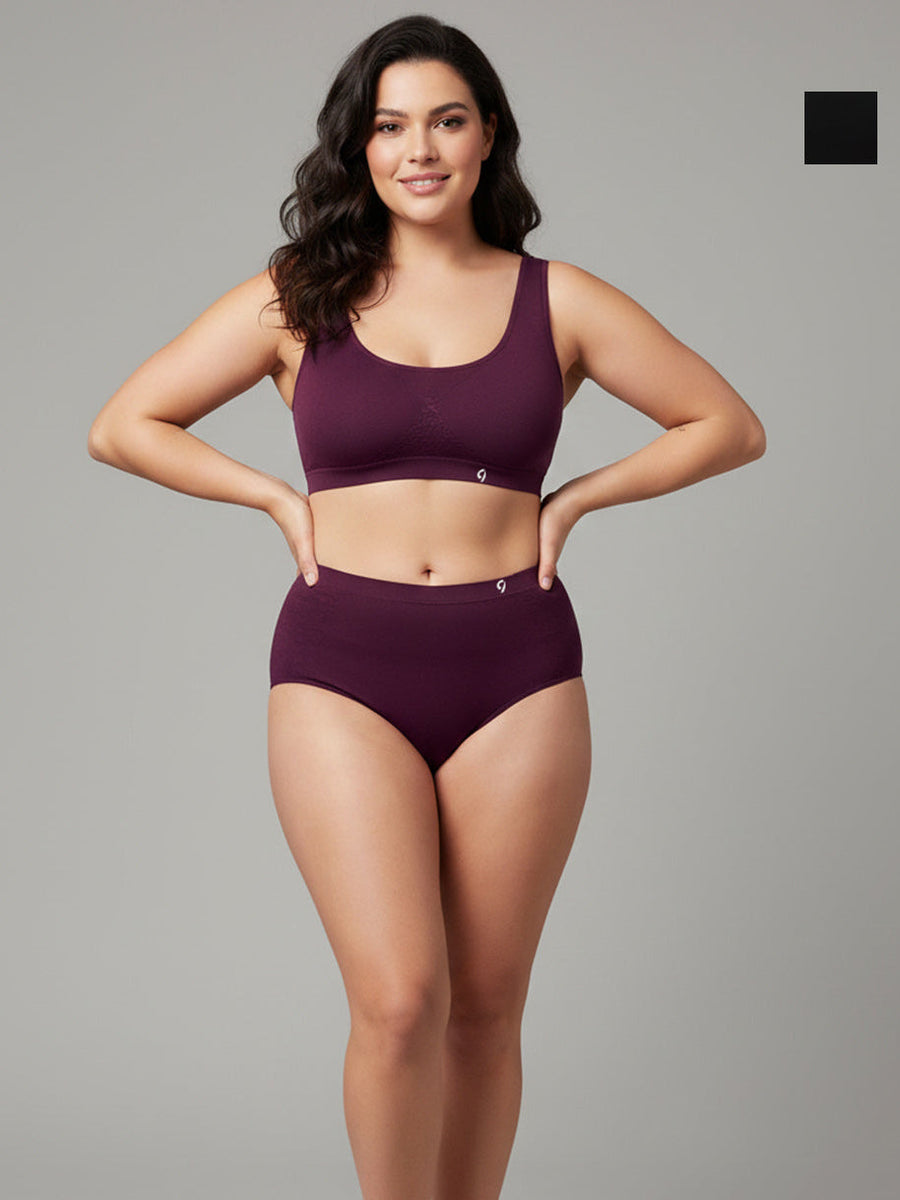 Women's Seamless Comfort & Breathable Hipster (Pack Of 2)