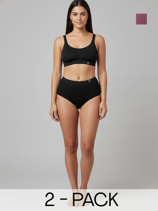 Seamless Women's Breathable & Comfort Hipster (Pack Of 2)