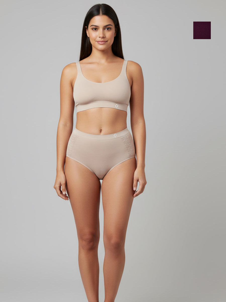 Women's Seamless Comfort & Breathable Hipster (Pack Of 2)