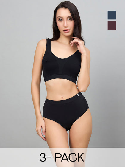 Seamless Hipster Briefs (Pack of 3)
