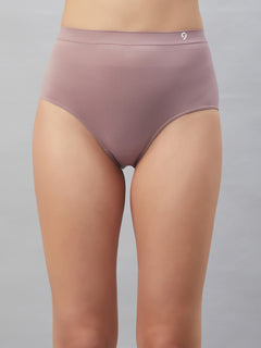 Seamless High Waist Solid Hipster Panties Combo