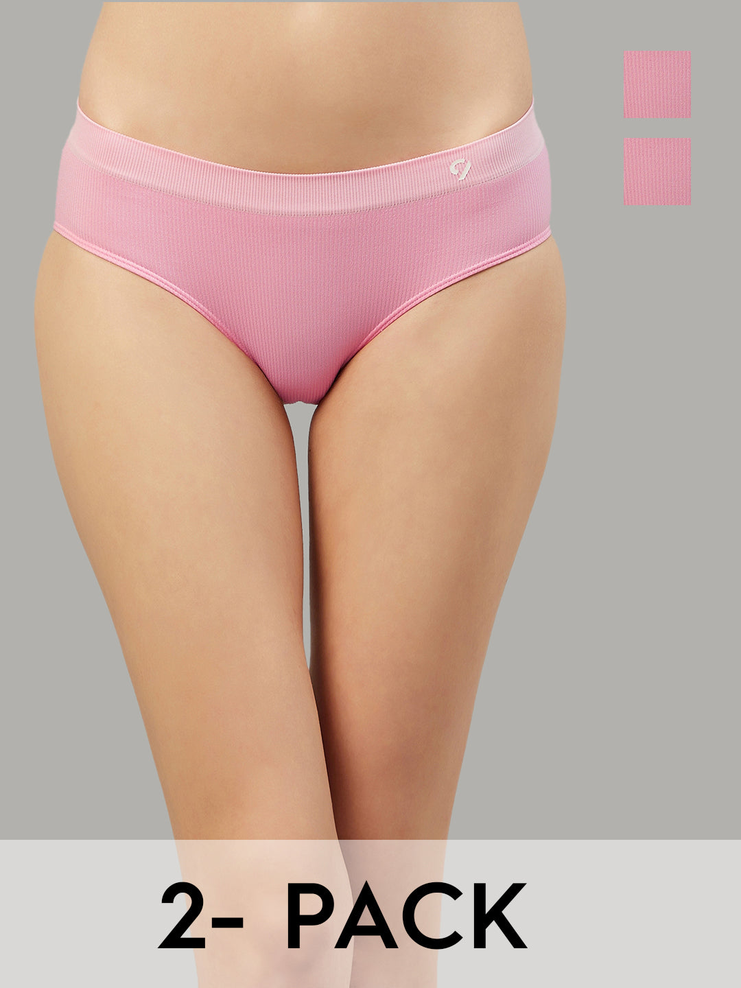 C9 Airwear Ribbed Panty - Blue - Pack of 2