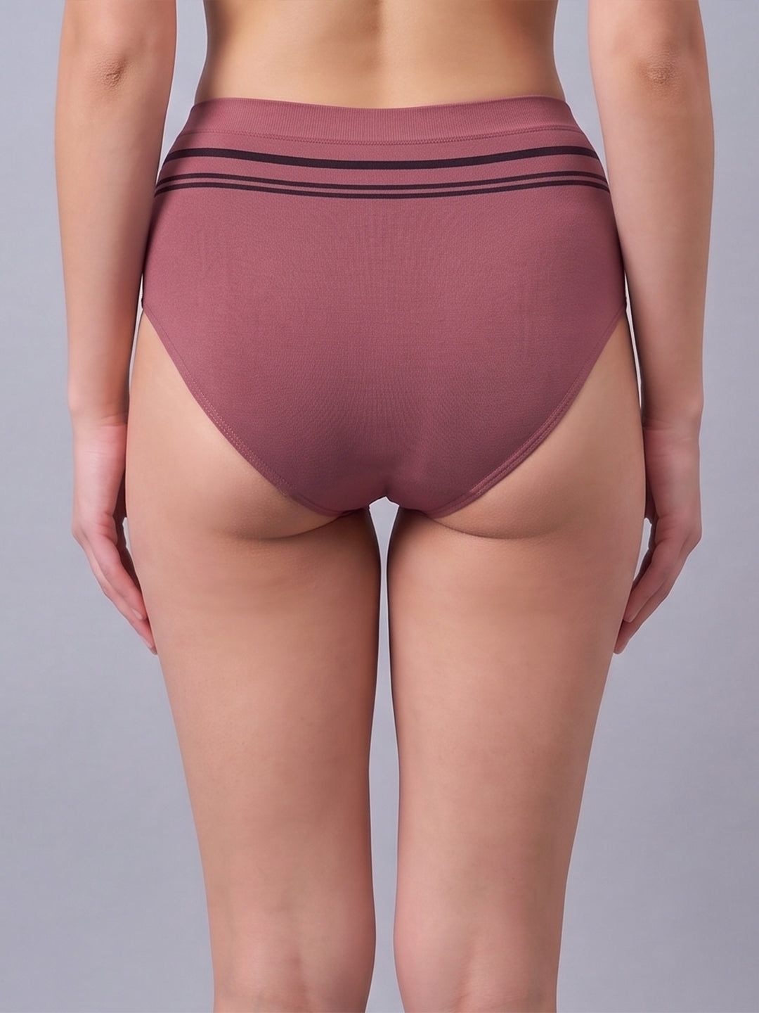 Women Pack of 3 Seamless High-Rise High-Coverage Hipsters