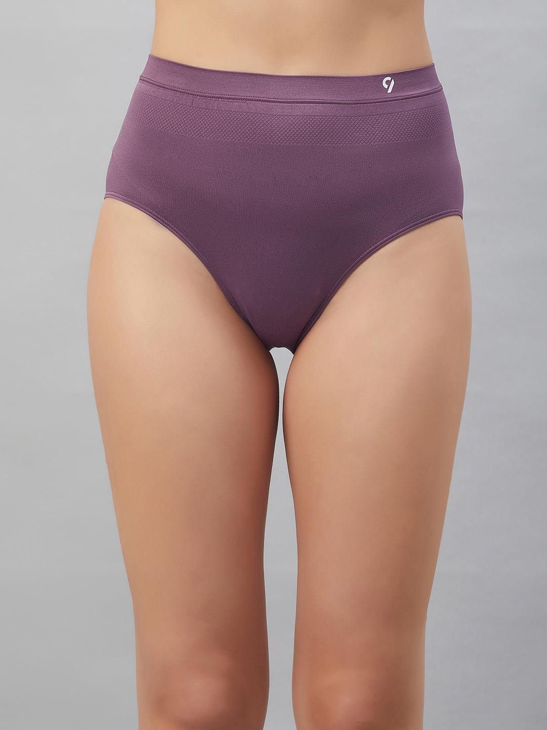 Seamless High Waist Solid Hipster Panties Combo