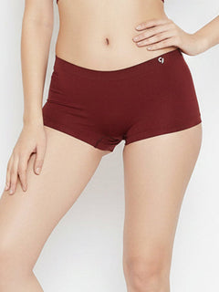 Women Seamless Boy Shorts Breathable & Soft Waistband(Pack Of 2)