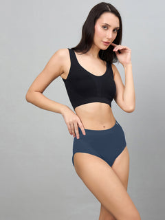Seamless Women’s High-Rise Soft & Lightweight Hipster Briefs (Pack of 3)