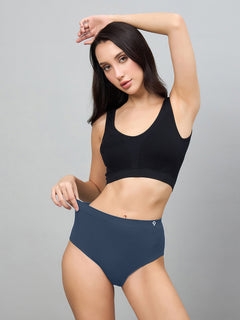 Seamless Women’s High-Rise Soft & Lightweight Hipster Briefs (Pack of 3)