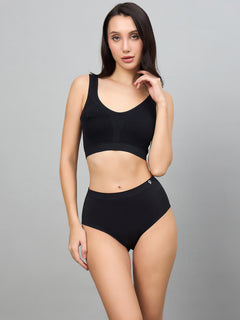 Seamless Women’s High-Rise Soft & Lightweight Hipster Briefs (Pack of 3)