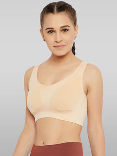 Seamless Wire free with removable pads Full coverage Everyday Bra