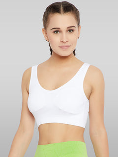 Seamless Wire free with removable pads Full coverage Everyday Bra