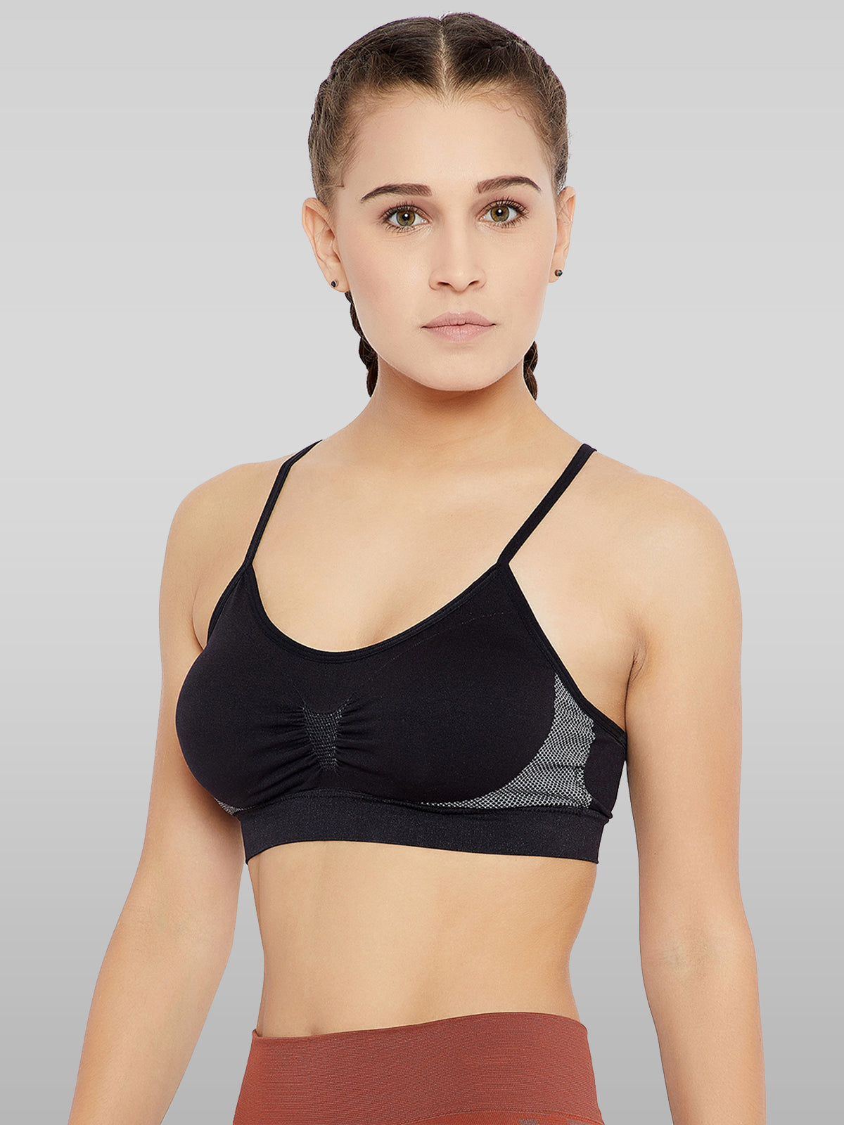Seamless Wire free with Removable pads Medium coverage Basic Bra
