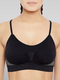 Seamless Wire free with Removable pads Medium coverage Basic Bra