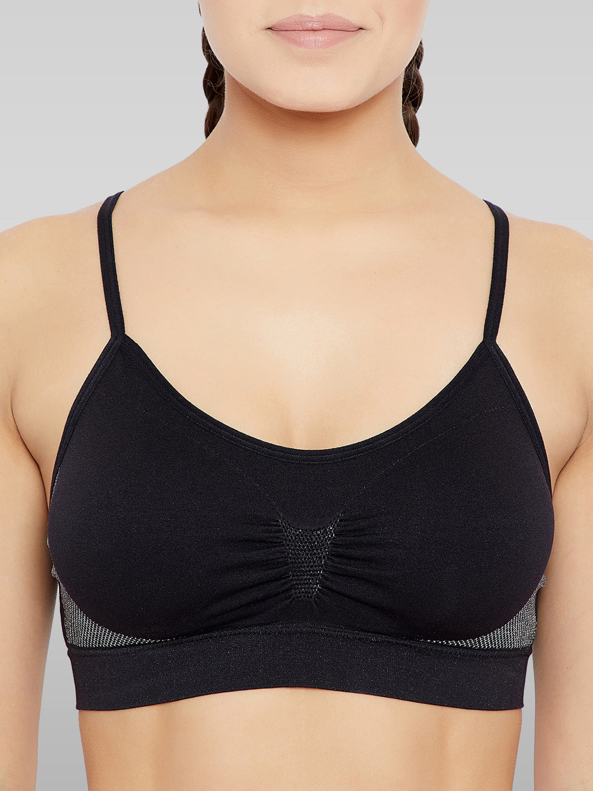 Seamless Wire free with Removable pads Medium coverage Basic Bra
