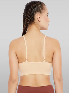Seamless Wire free with Removable pads Medium coverage Basic Bra