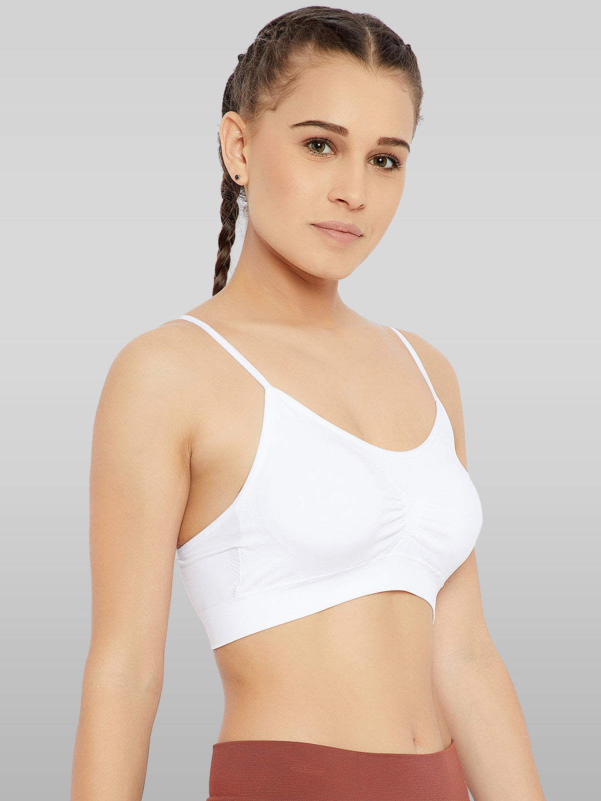 Seamless Wire free with Removable pads Medium coverage Basic Bra