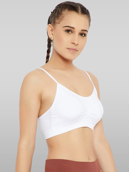 Seamless Wire free with Removable pads Medium coverage Basic Bra