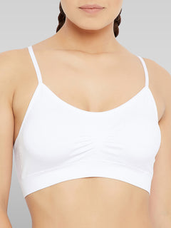 Seamless Wire free with Removable pads Medium coverage Basic Bra