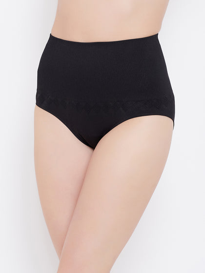 C9 Airwear Seamless Low Waist Shapewear for Women - Black