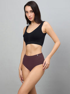 Seamless Women’s High-Rise Soft & Lightweight Hipster Briefs (Pack of 3)