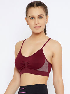 Seamless Wire free with Removable pads Medium coverage Basic Bra