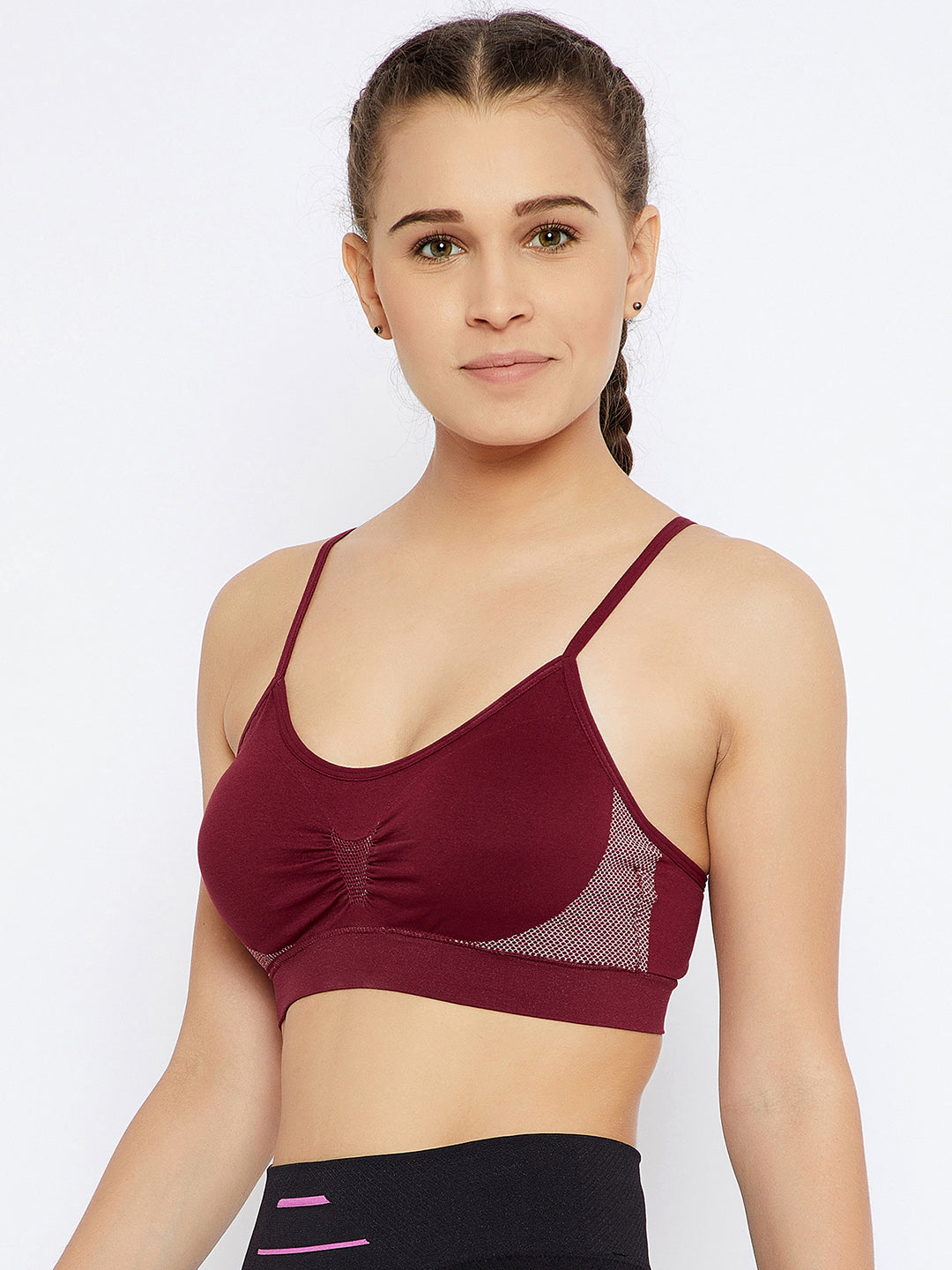 Seamless Wire free with Removable pads Medium coverage Basic Bra