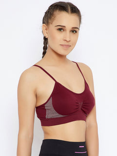 Seamless Wire free with Removable pads Medium coverage Basic Bra