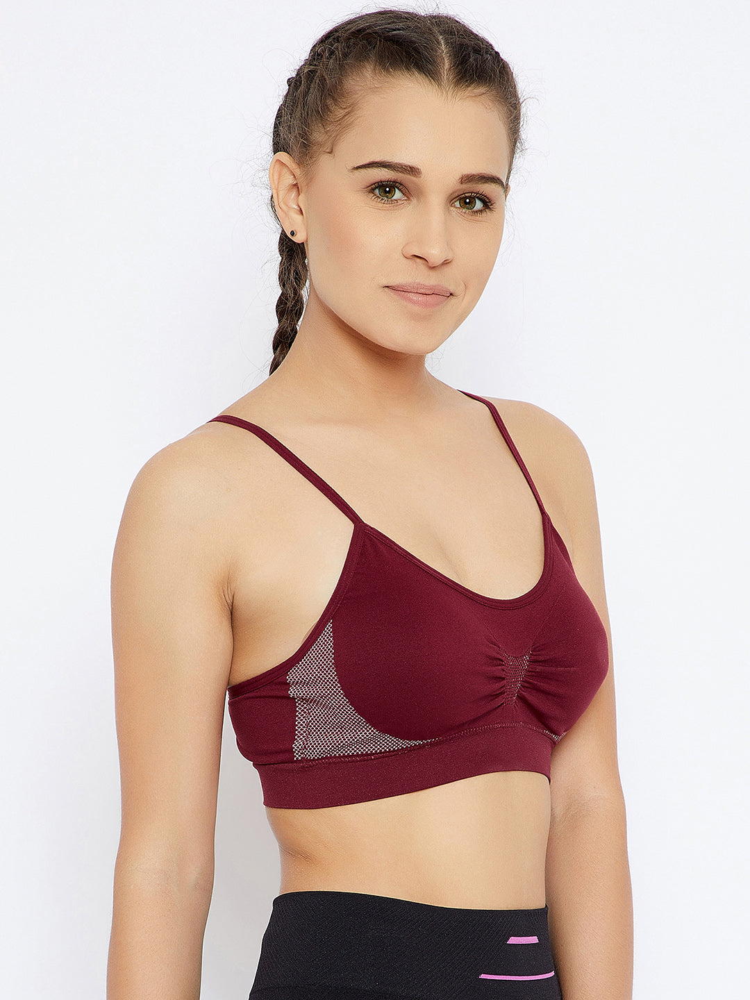 Seamless Wire free with Removable pads Medium coverage Basic Bra