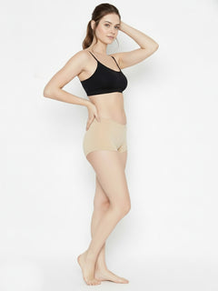 Women Seamless Boy Shorts Breathable & Soft Waistband(Pack Of 2)
