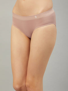 C9 Airwear Ribbed Panty for Women - Cyan & Nude - Pack of 2