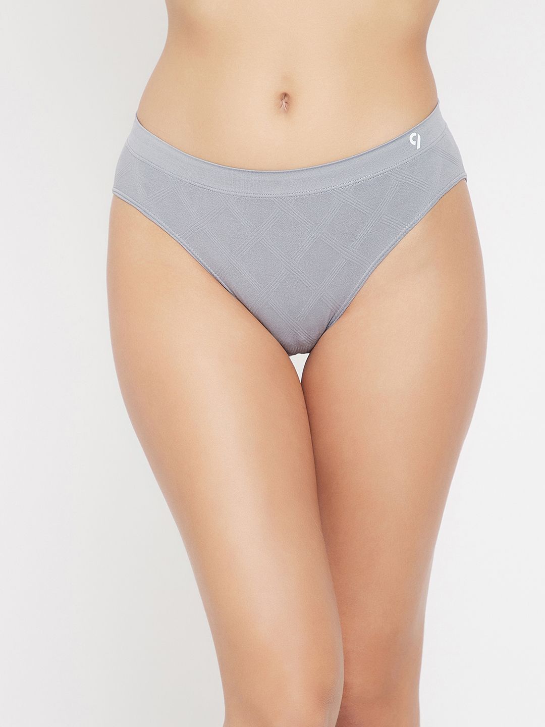 Seamless Solid  Mid Waist Women's Multicolor Panties