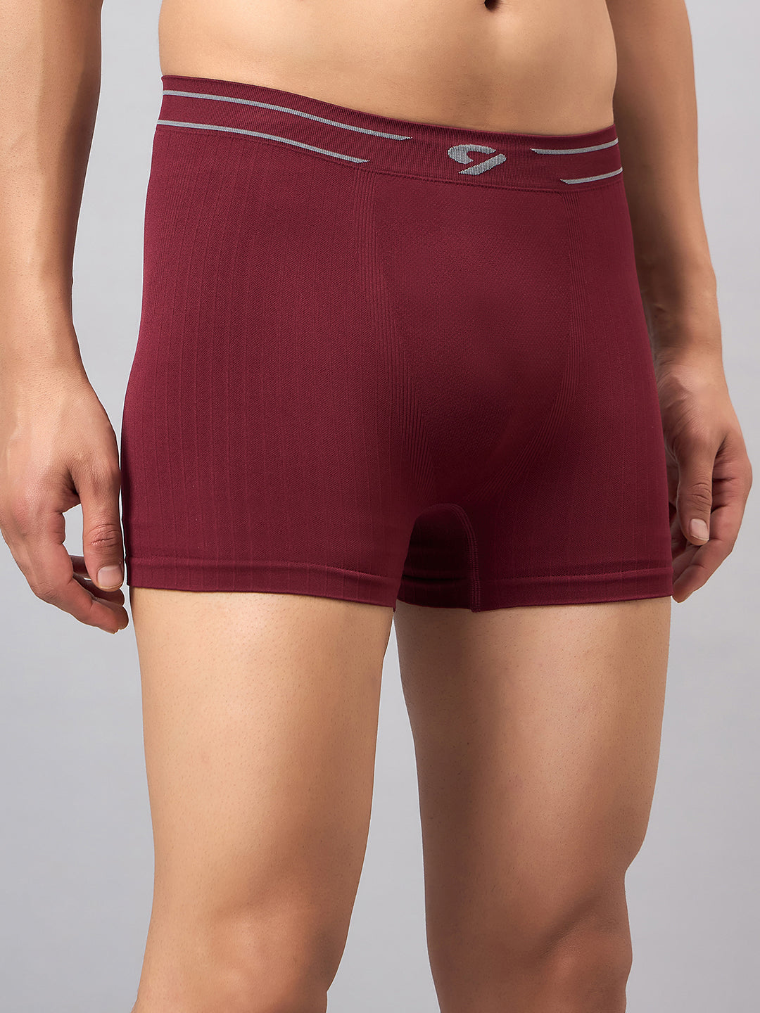 C9 Airwear Skin friendly Seamless Men's Trunk - Maroon