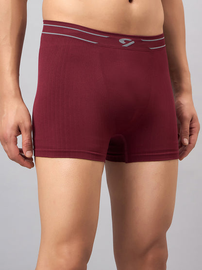 C9 Airwear Skin friendly Seamless Men's Trunk - Maroon