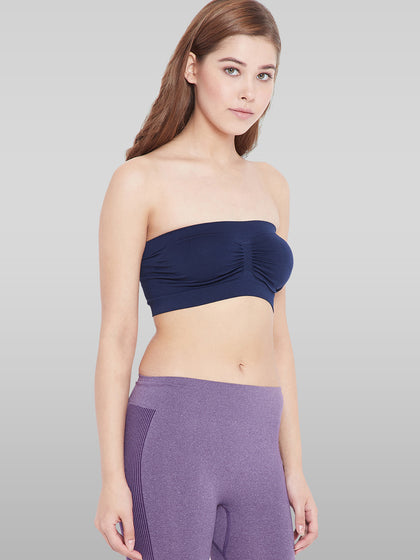Seamless Wire free Non padded Full coverage Tube Bra