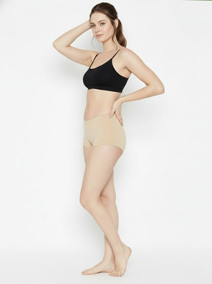 C9 Airwear Pack of 2 Seamless Breathable Boy Shorts Soft,Stretchy & Sweat-Friendly