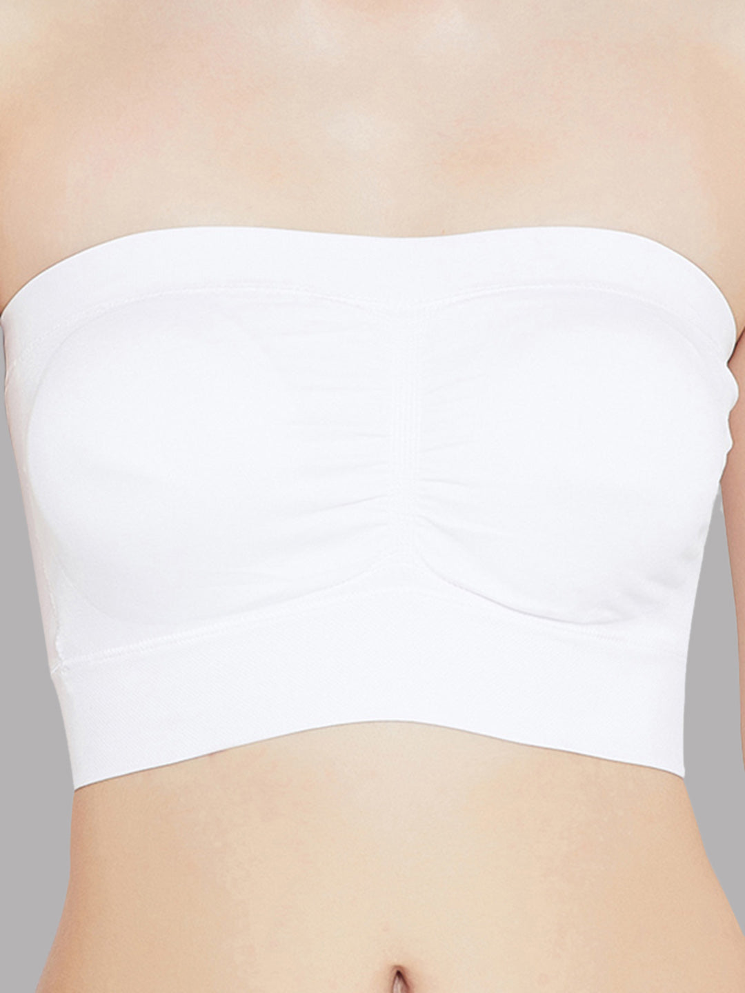 C9 AIRWEAR Seamless  White & Nude Tube Bra (Pack of 2)