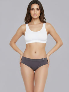 Women Seamless Mid-Rise Lightweight & Breathable Briefs (Pack Of 3)