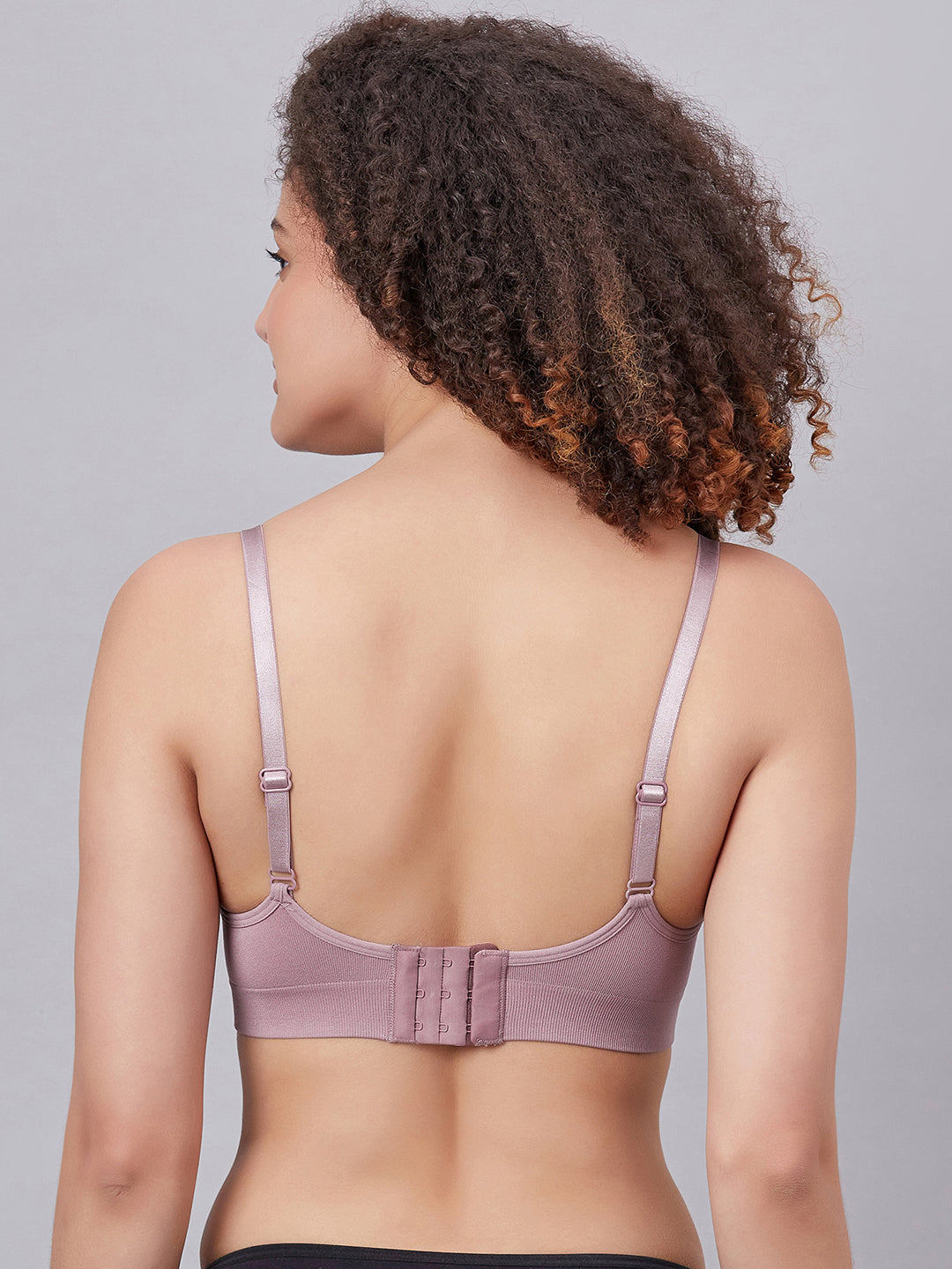 C9 AIRWEAR Solid Seamless Everyday Bra - Elderberry