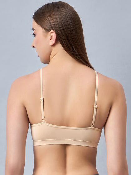Seamlesaa Non padded Seamless Basic bra for Girls