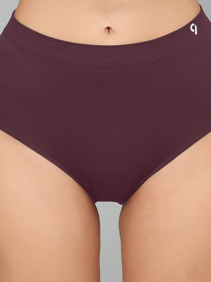 Seamless Women’s High-Rise Soft & Lightweight Hipster Briefs (Pack of 3)