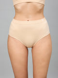 Seamless  High-Rise Soft & Lightweight Hipster Briefs (Pack of 3)